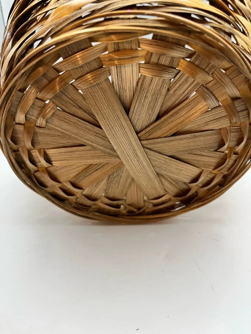 Natural Woven Brown Storage Basket - Home Accents